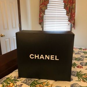Authentic Chanel empty storage box!